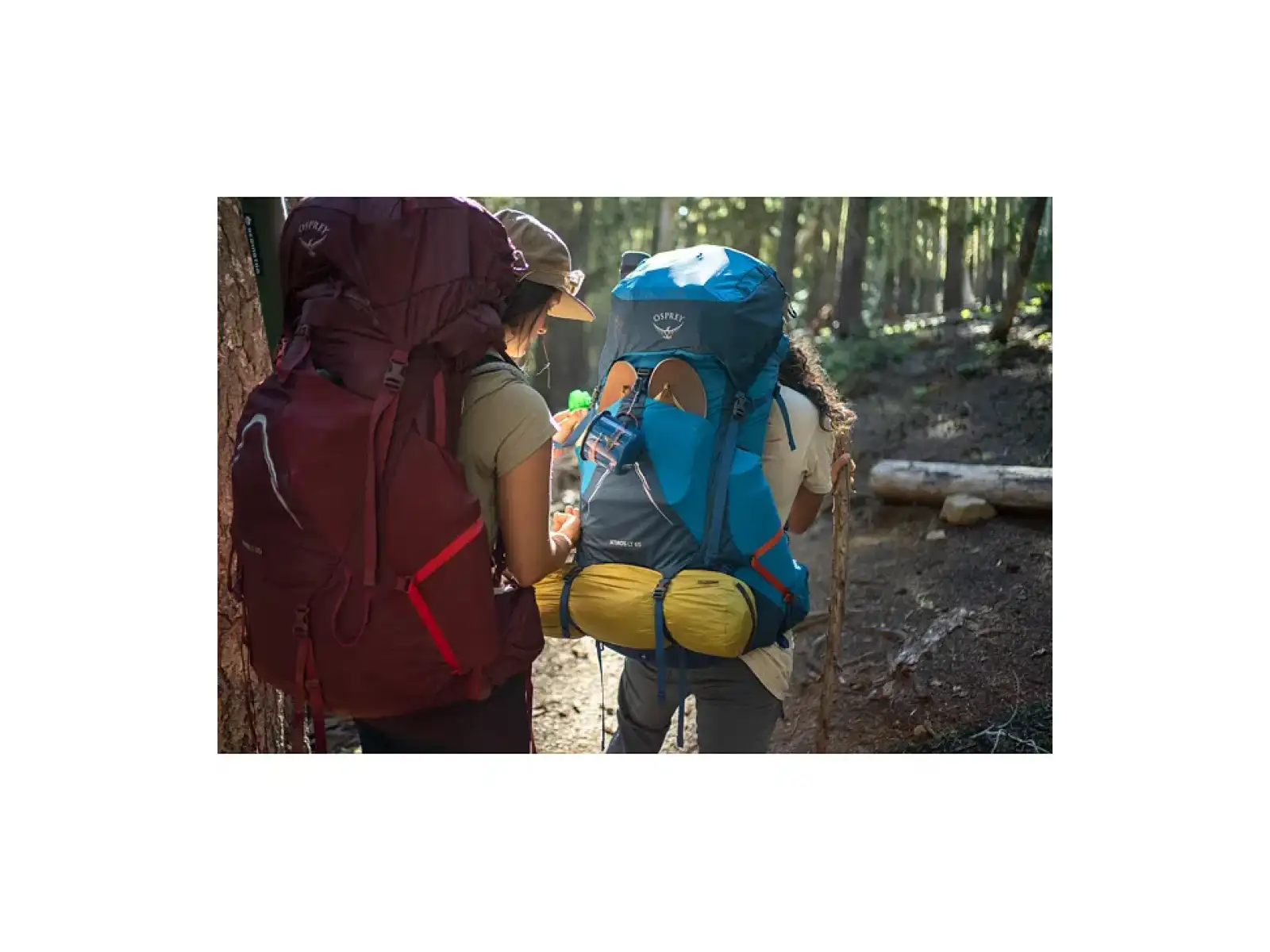Osprey ATMOS AG LT 65 batoh Night shift/scoria blue L/XL
