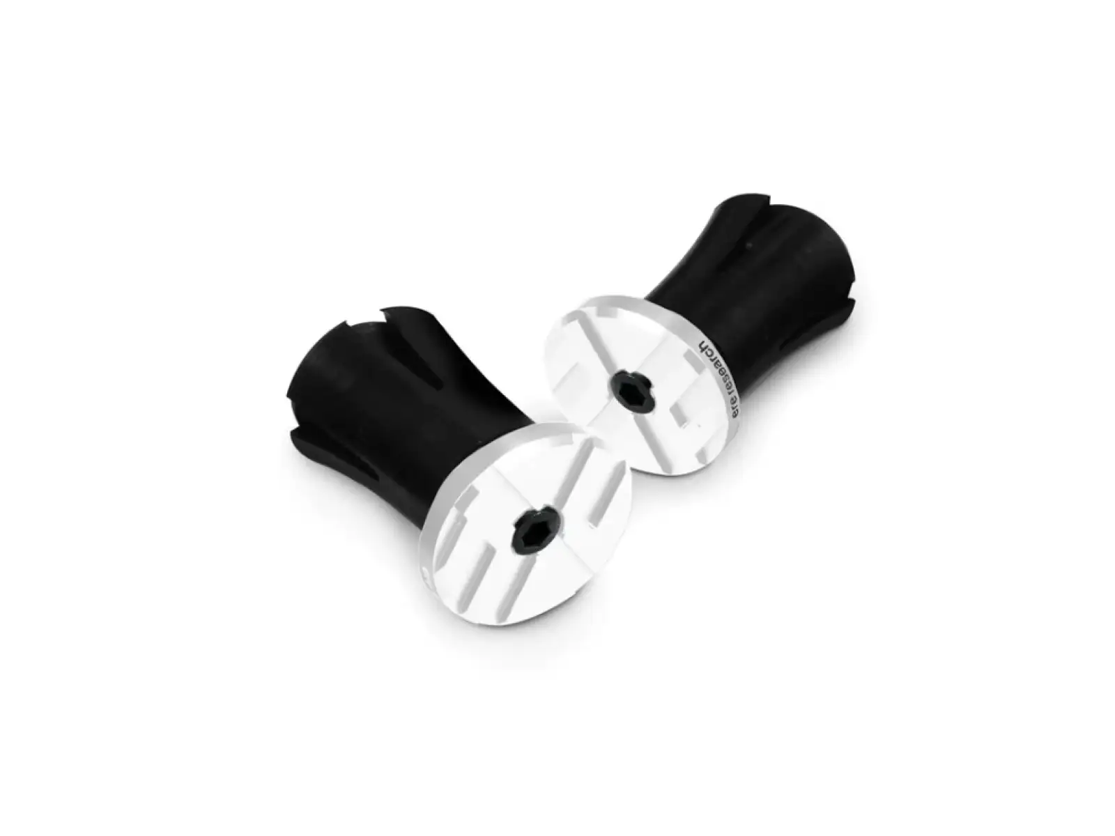 Ere Research Dolce Bar Plugs 2 ks Powdercoat White