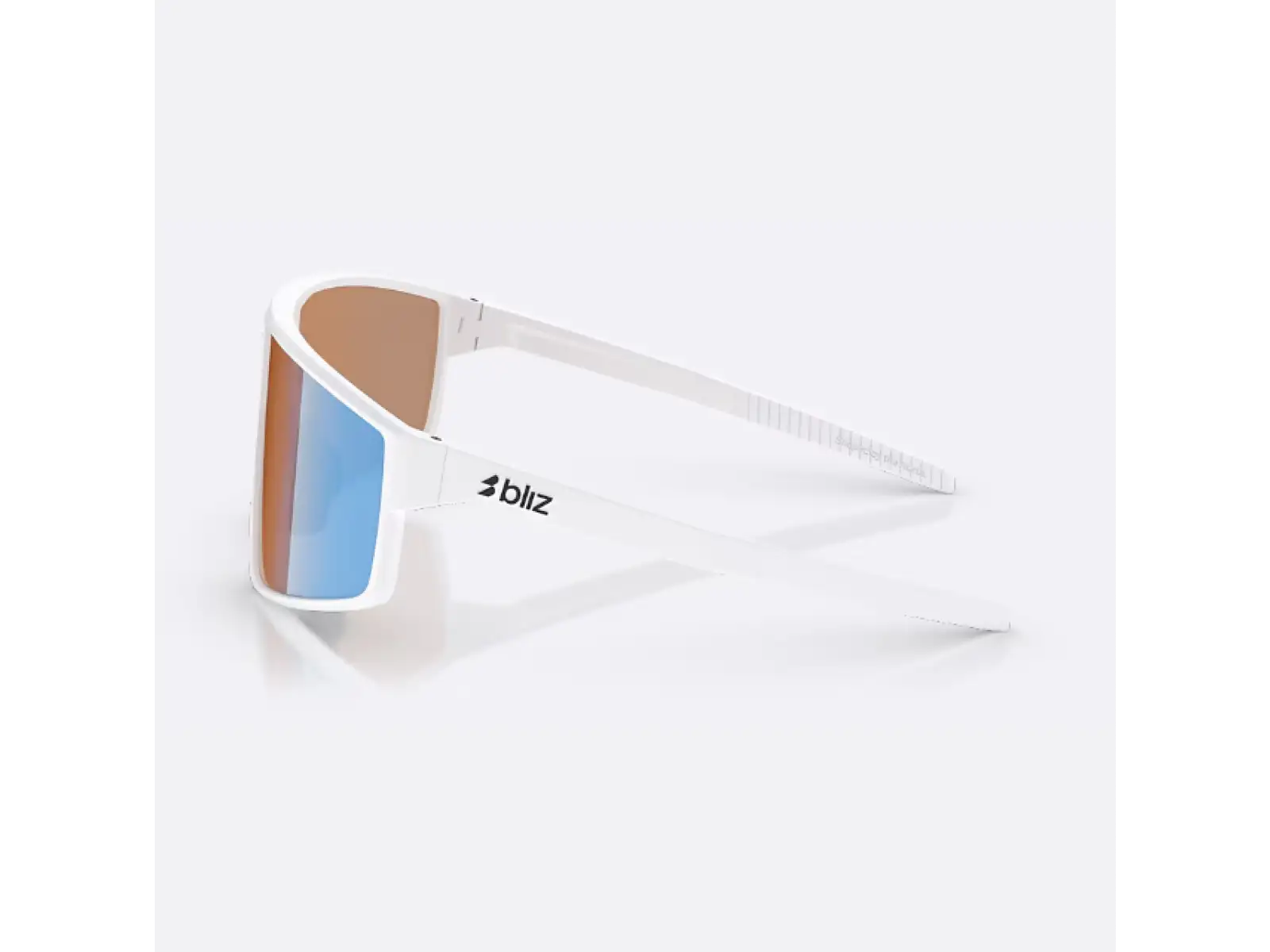 Bliz P002 sluneční brýle Matte White/Nano Optics Nordic Light Coral/Orange Blue Mult