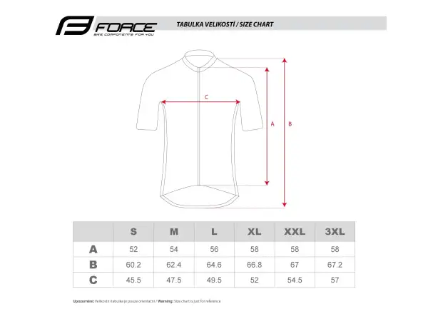 Force Pure pánský dres krátký rukáv žlutá
