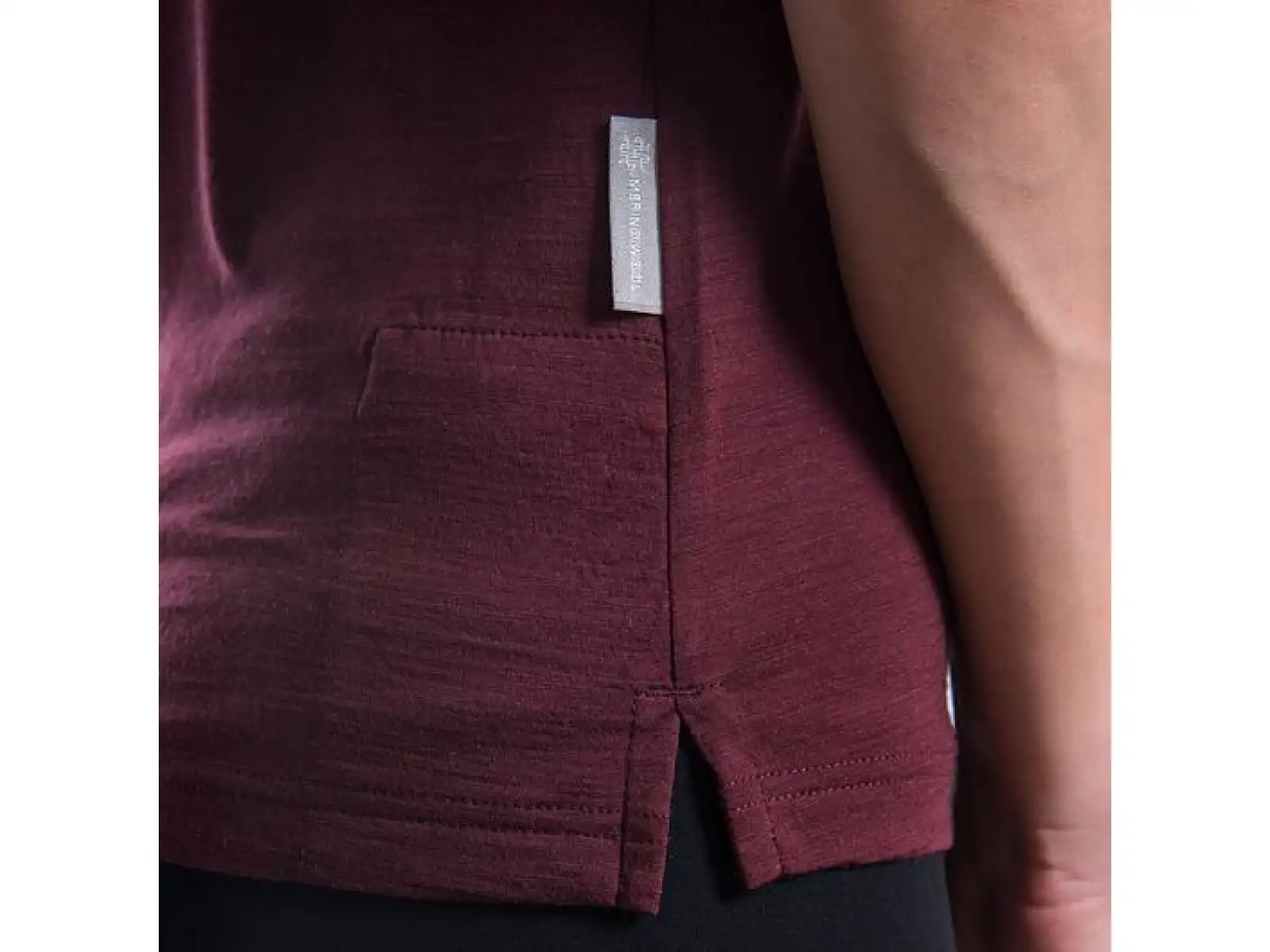 Sensor Merino Air Fox dámské triko bez rukávu Port Red
