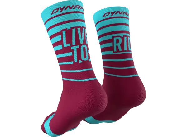 Dynafit Live To Ride sportovní ponožky Marine Blue