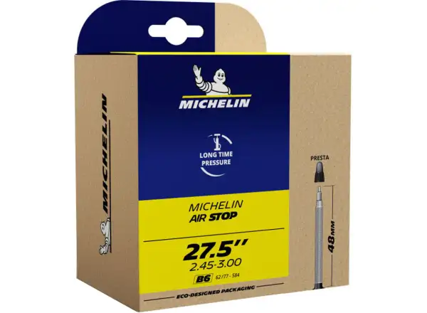 Michelin B6 Airstop 27.5+" MTB duše gal. ventilek