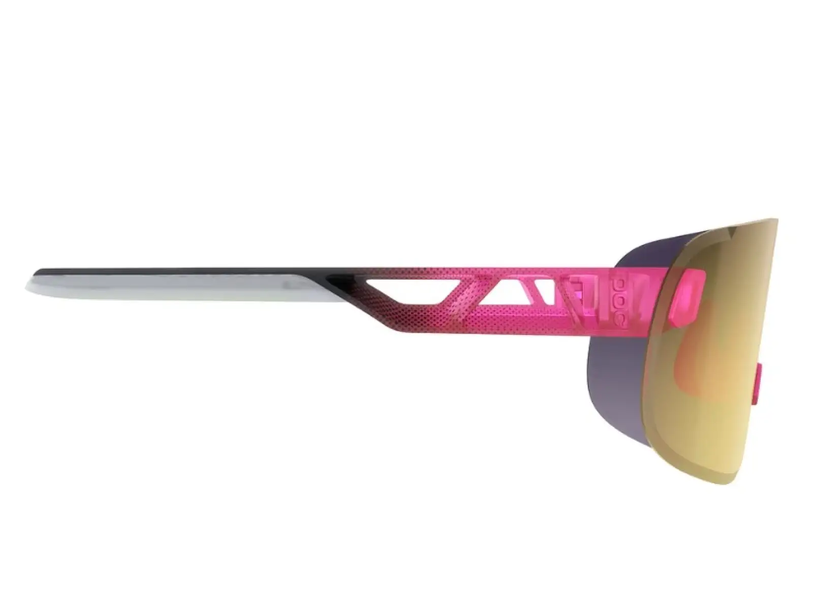 POC Elicit brýle Fluorescent Pink/Uranium Black Translucent
