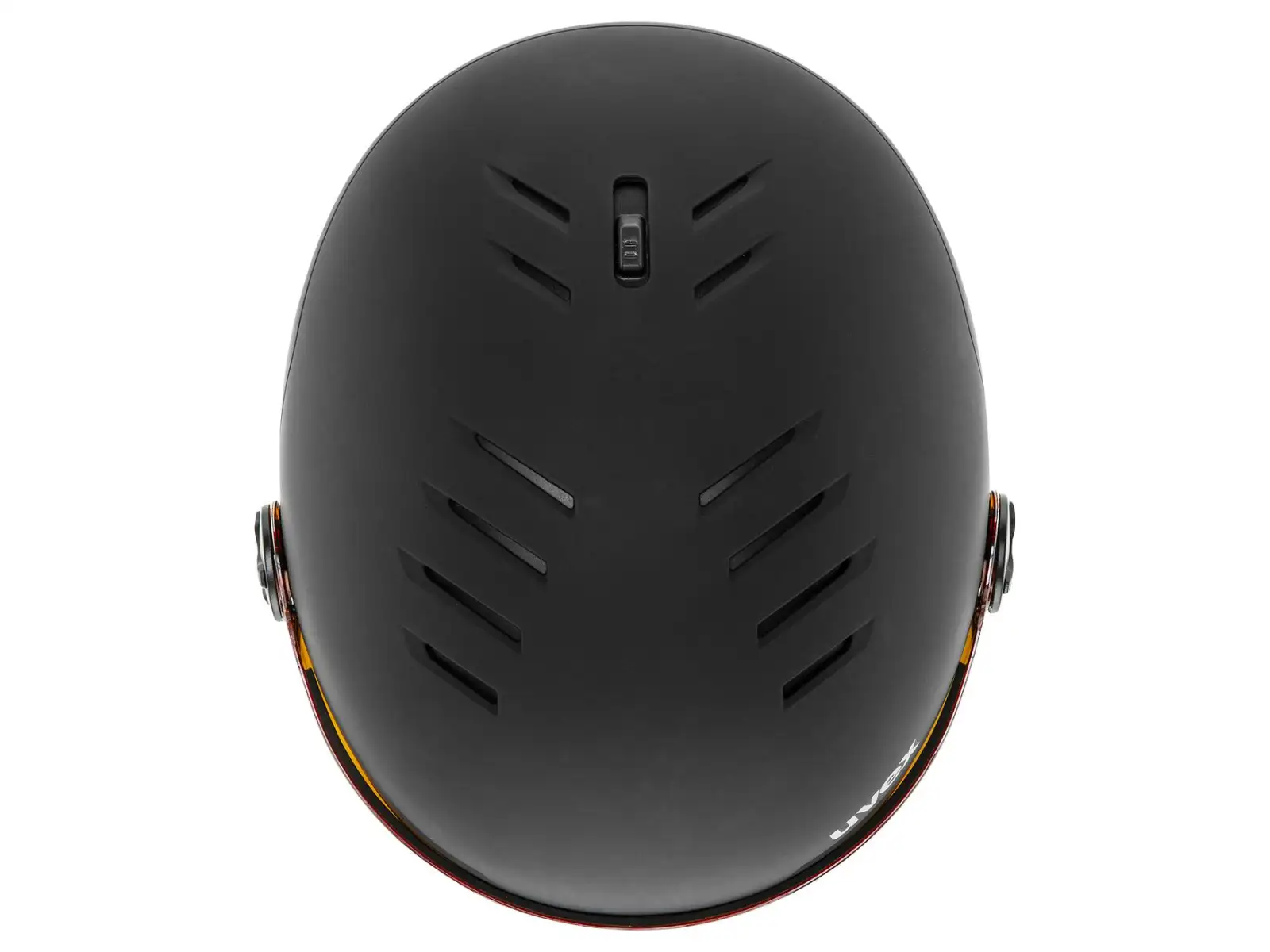 Uvex Wanted Visor lyžařská helma black matt