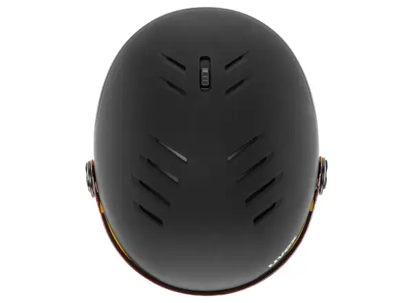 Uvex Wanted Visor lyžařská helma black matt