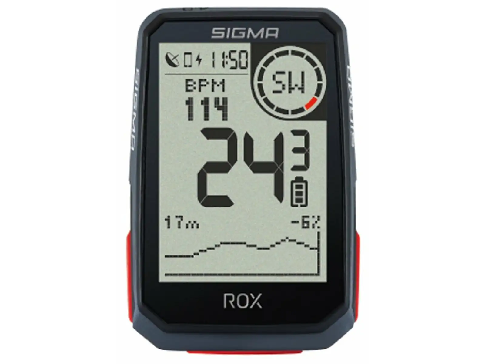 Sigma ROX 4.0 GPS computer SET se sensory černá