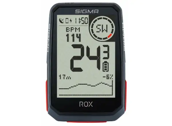 Sigma ROX 4.0 GPS computer SET se sensory černá