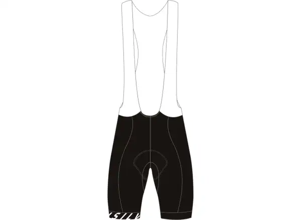 Silvini Gavia pánské kraťasy s laclem black/white