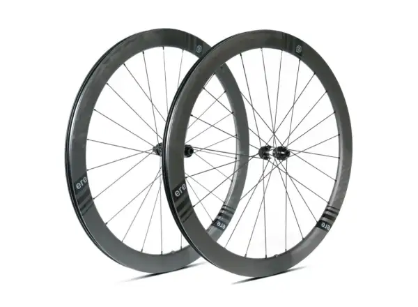 Ere Research Genus CL 45 EVO Carbon Disc Shimano HG11 set silničních vypletených kol Black