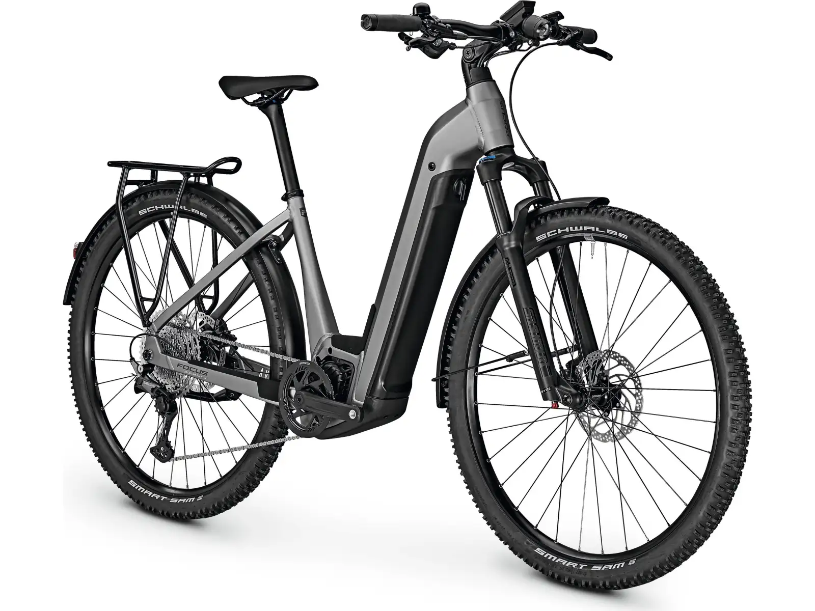 Focus Aventura2 6.8 WA 625Wh horské elektrokolo Torontogrey Matt