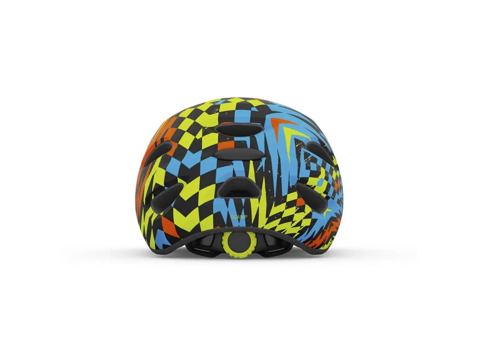 Giro Scamp dětská přilba Mat Black/Check Fade
