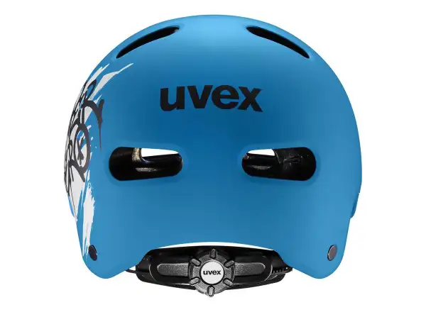 Uvex Kid 4 Style dětská přilba Super Hero Blue Matt
