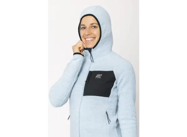 2117 of Sweden Skord dámská mikina s kapucí Ice Blue