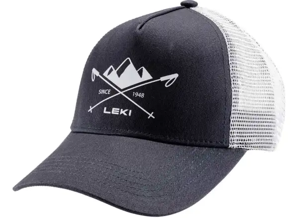 LEKI outdoor cap kšiltovka ensign blue-white-arctic ice