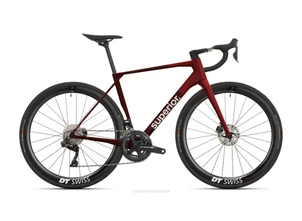 Superior X-Road 9.8 GF silniční kolo gloss carbon red