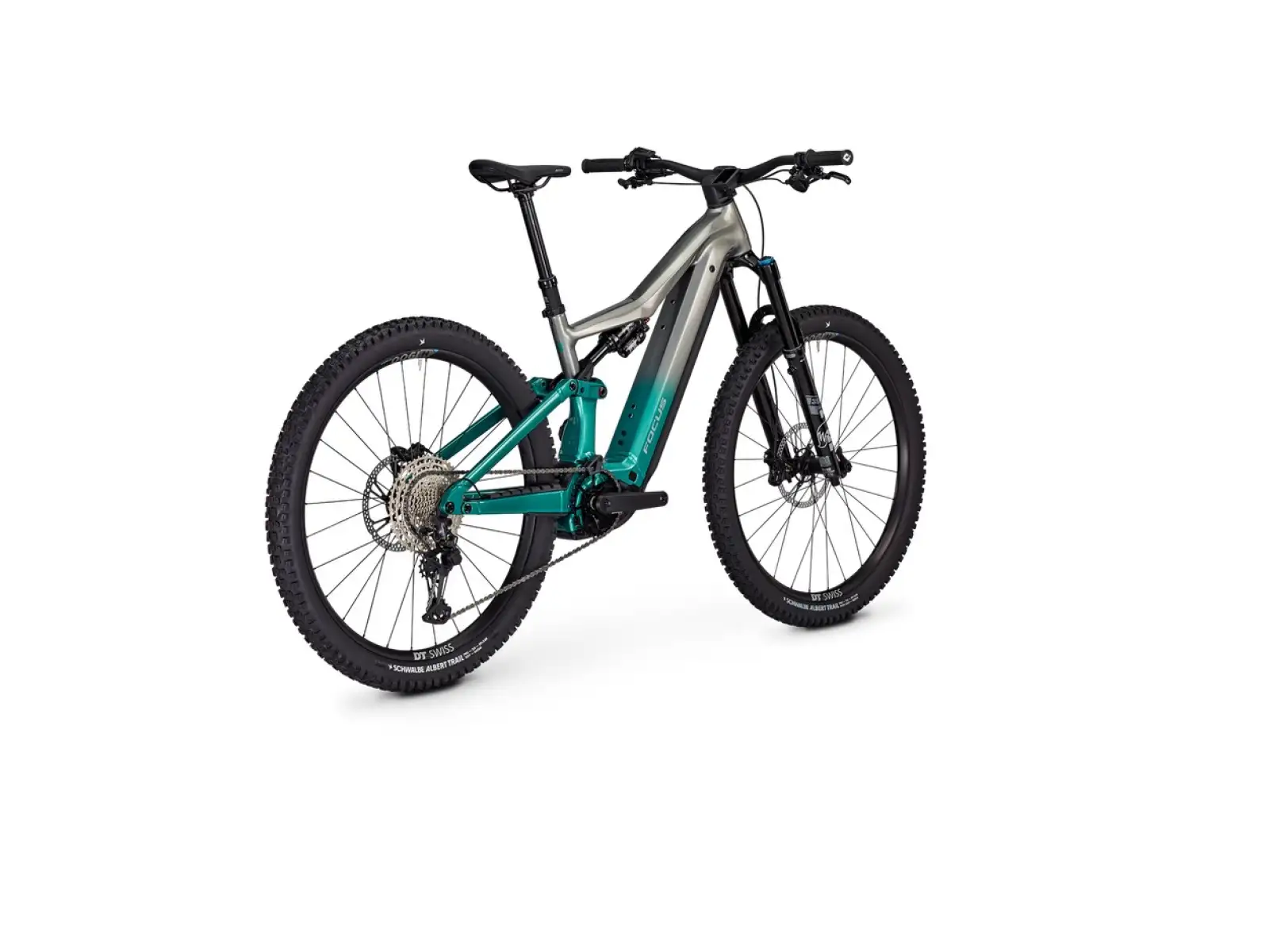 Focus JAM2 6.9 600 Wh horské elektrokolo Nepalsilver / Emeraldgreen