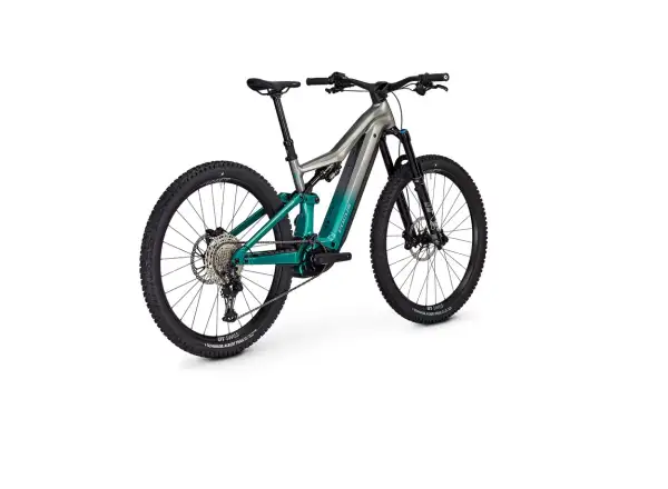 Focus JAM2 6.9 600 Wh horské elektrokolo Nepalsilver / Emeraldgreen