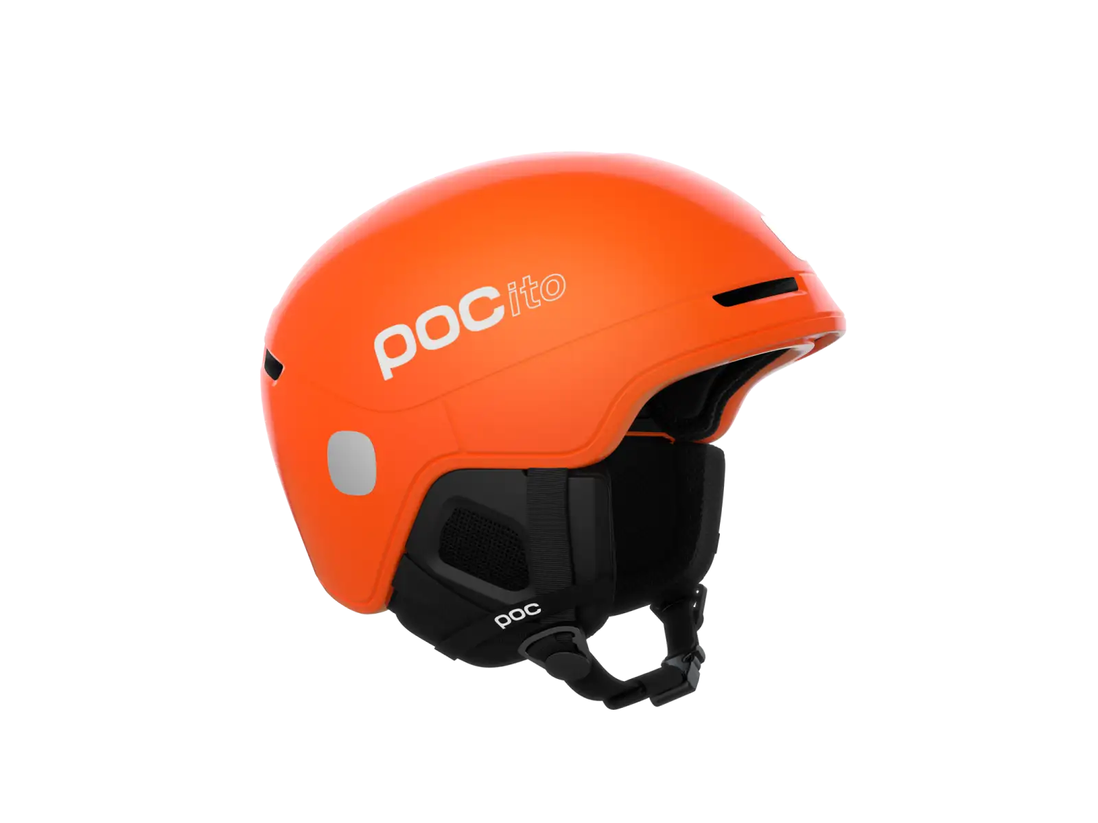 POC POCito Obex MIPS dětská lyžařská helma Fluorescent Orange