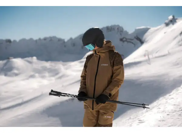 Leki Voltec TR sjezdové hole Dark anthracite-black-white