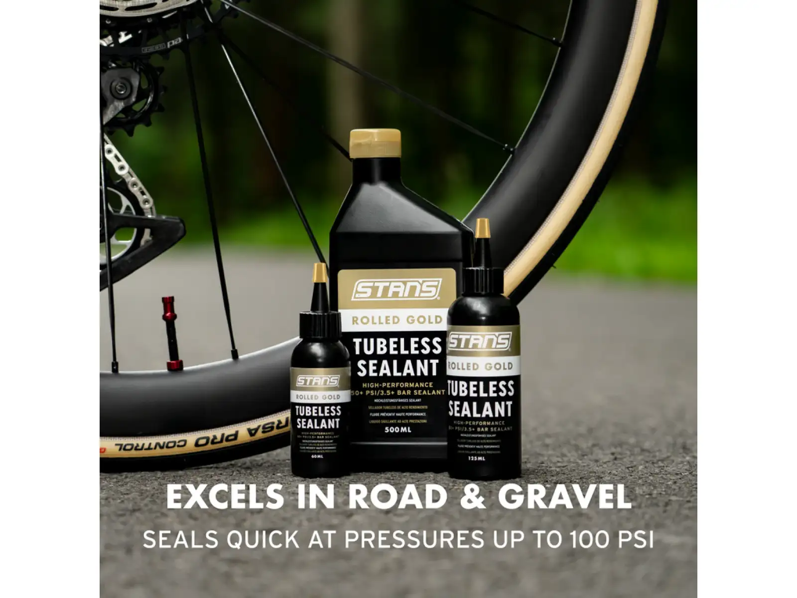 No Tubes Rolled Gold bezdušový tmel pro silnici a gravel 500 ml