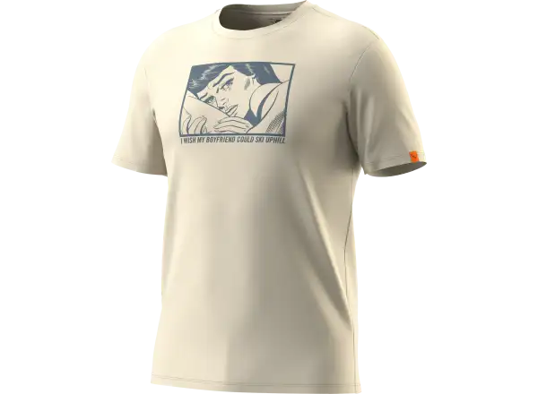 Dynafit Graphic Cotton pánské triko krátký rukáv Smoke Blue/Tabloid