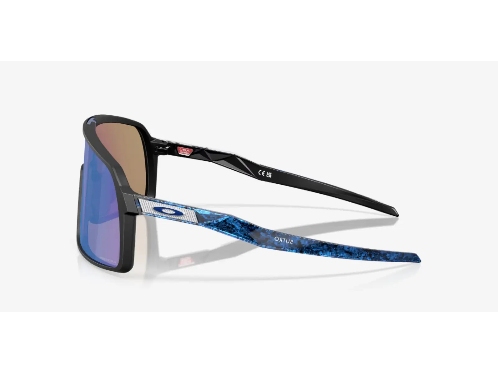 Oakley Sutro sluneční brýle Matte Black/Crystal Blue/Prizm Sapphire
