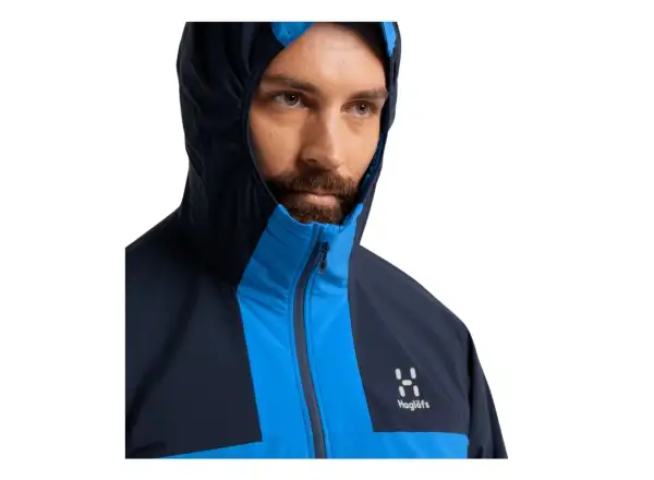 Haglöfs L.I.M. Alpha Hood pánská bunda modrá