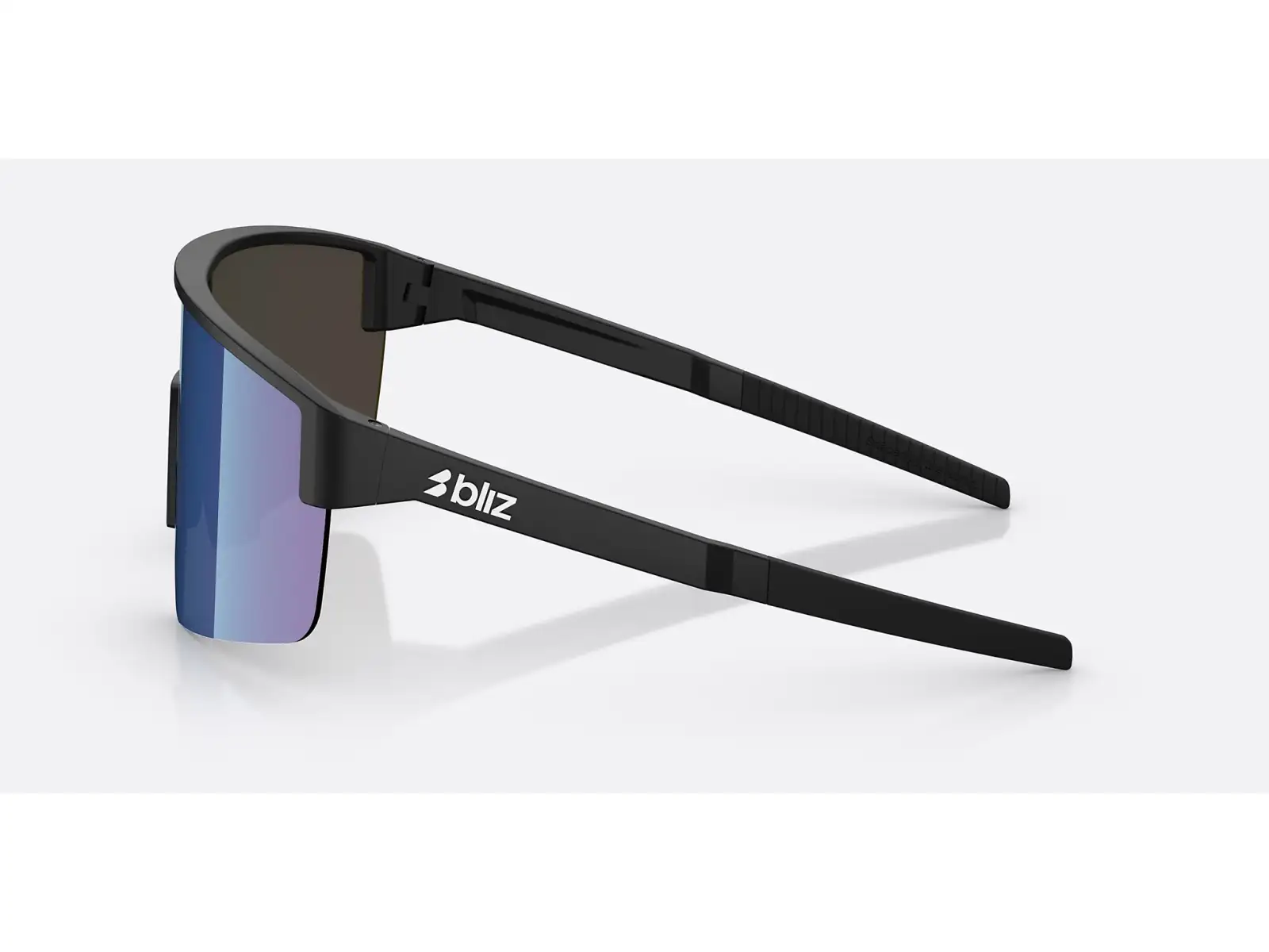 Bliz P004 sluneční brýle Matte Black/Grey Blue Mirror