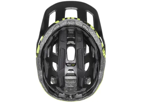 Uvex React Jr. MIPS MTB dětská přilba Lime/Black Matt