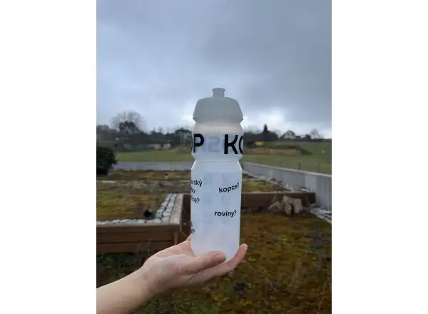 Koloshop Tacx láhev 0,75 l čirá/černá