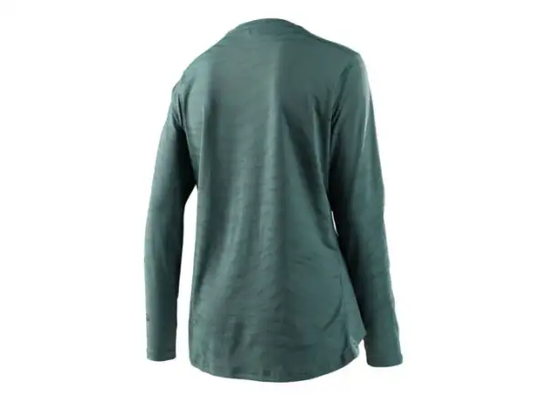 Troy Lee Designs Lilium dámský dres dlouhý rukáv Tiger Jacquard Steel Green