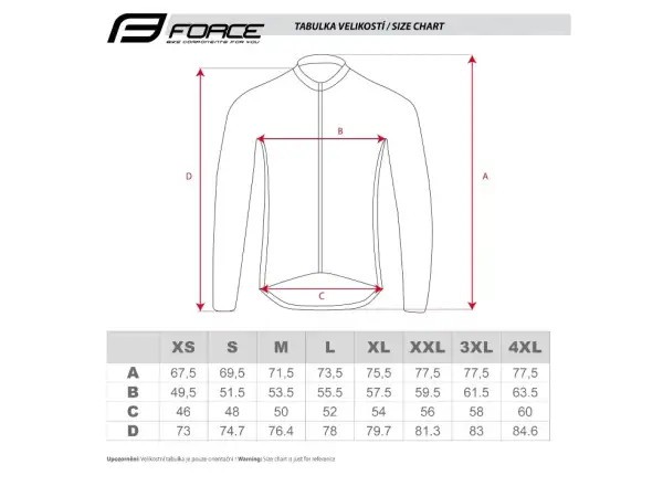 Force Angle MTB pánský dres dlouhý rukáv modrá/červená