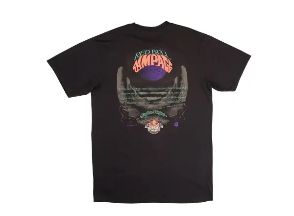 Troy Lee Designs Red Bull Rampage Intergalactic pánské triko krátký rukáv Coal
