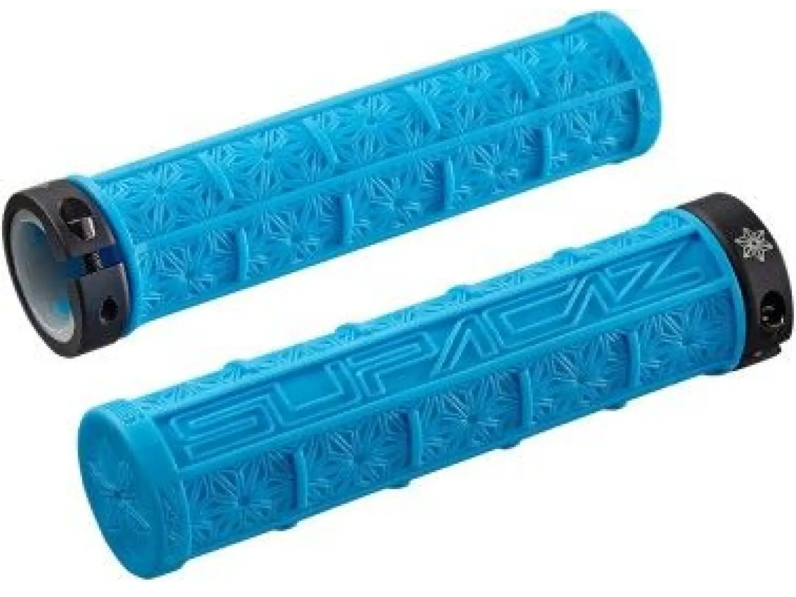 Supacaz Grizips TruNeon gripy Neon Blue