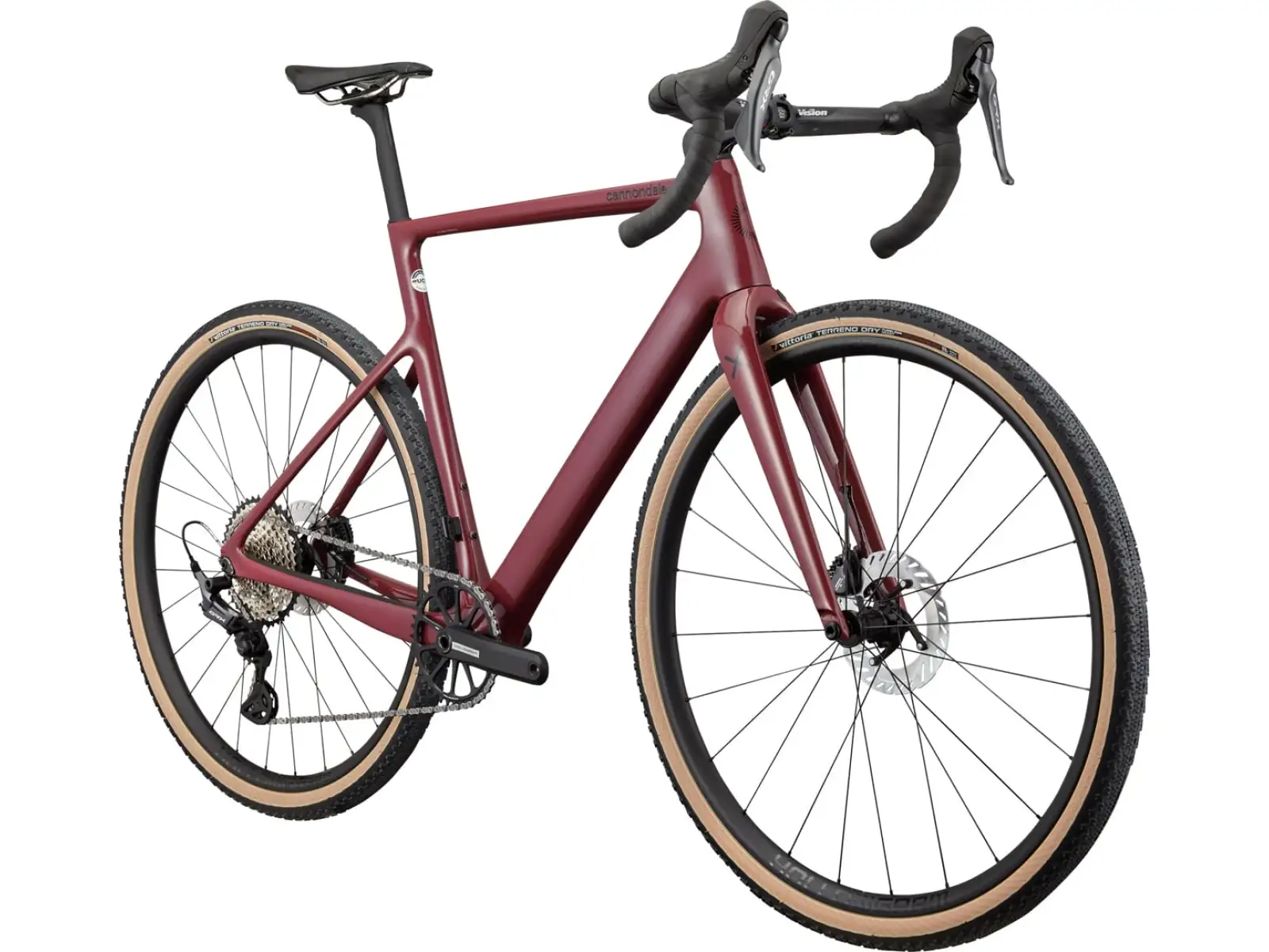 Cannondale SuperSix EVO SE 1 gravel kolo Black Cherry