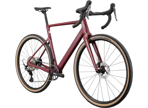 Cannondale SuperSix EVO SE 1 gravel kolo Black Cherry