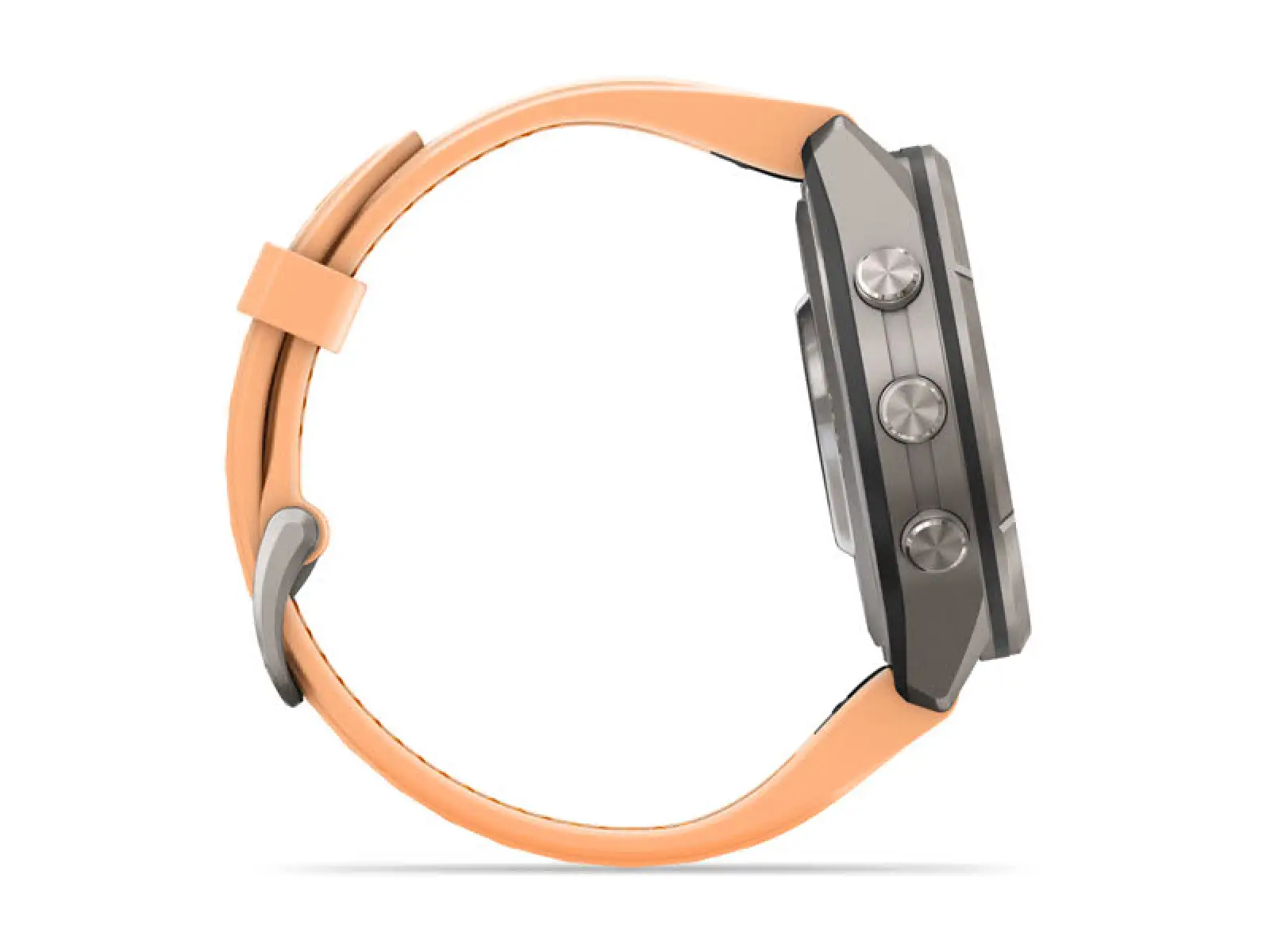 Garmin fenix 9 Pro – inReach 43 mm chytré hodinky Titanium Shell pink/autumn orange silicone band