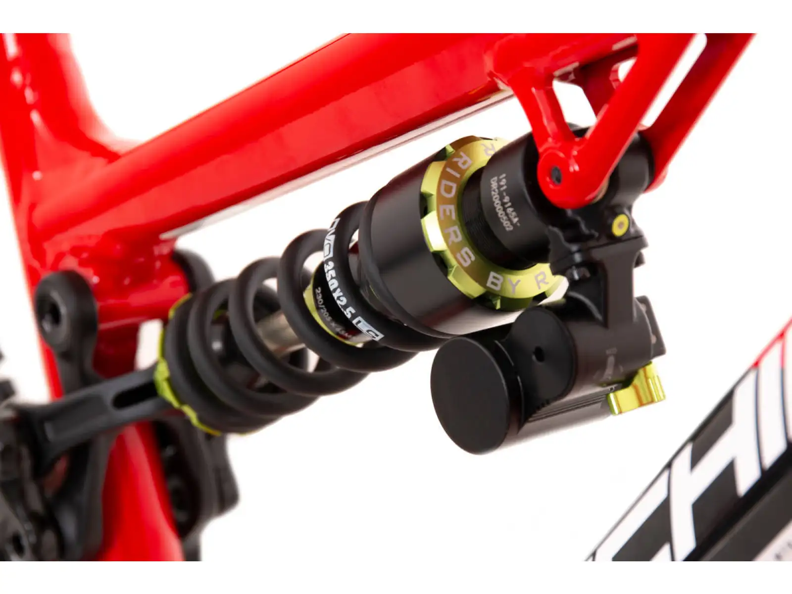 Rock Machine Bblizzard 70-297 celoodpružené kolo Red/Black/White VZOREK