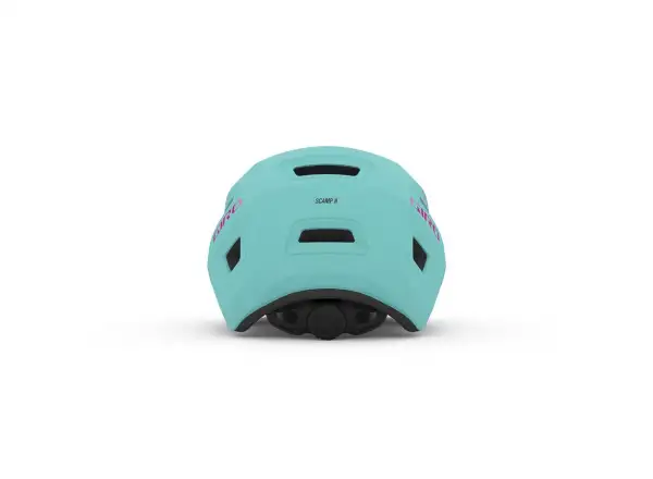 Giro Scamp II dětská přilba Mat Teal/Pink Towers