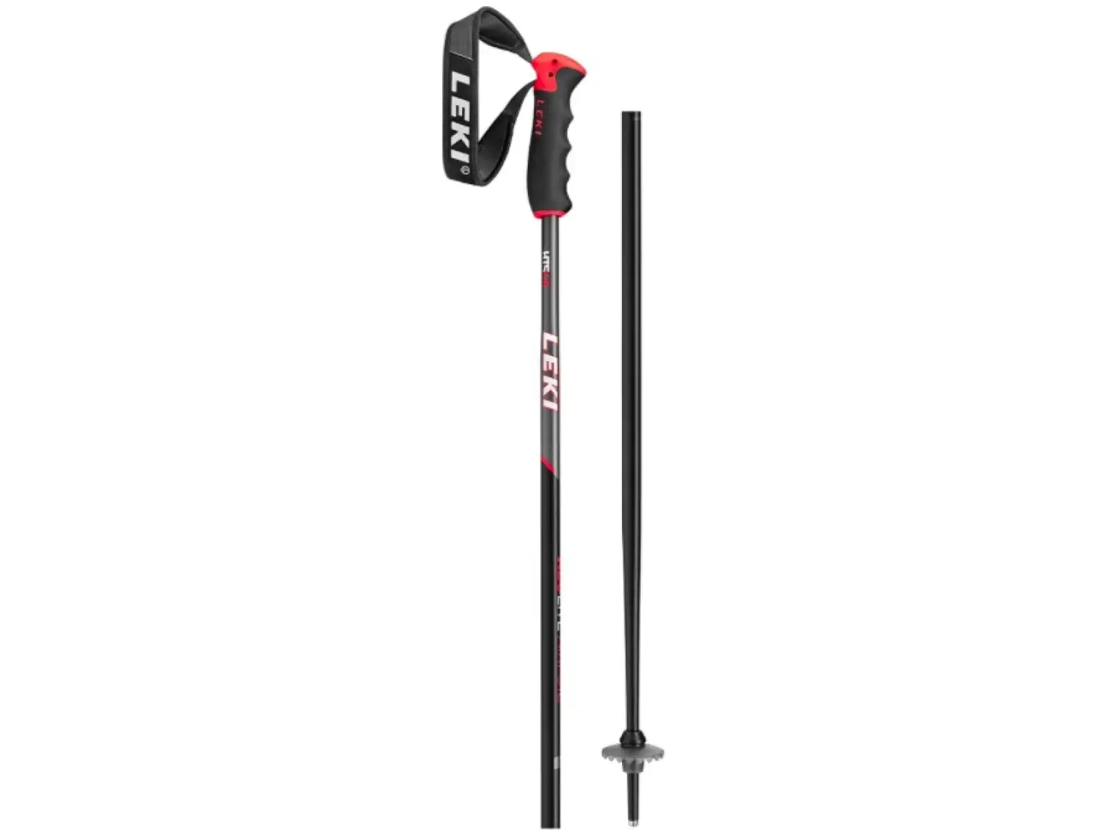 Leki Neolite Airfoil sjezdové hole Black/Anthracite/White/Red