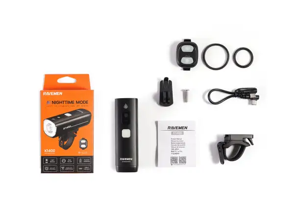 Ravemen K1400 přední světlo