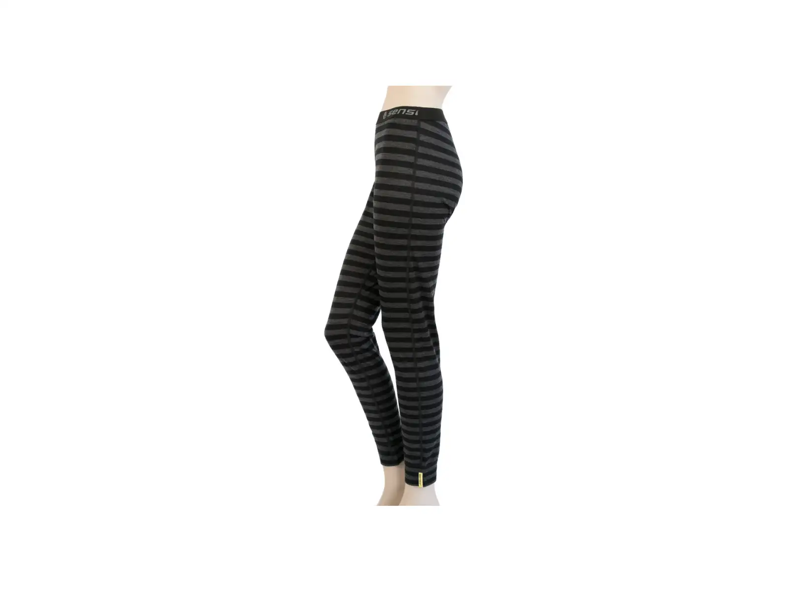 Sensor Merino Active dámské legíny černá/šedá