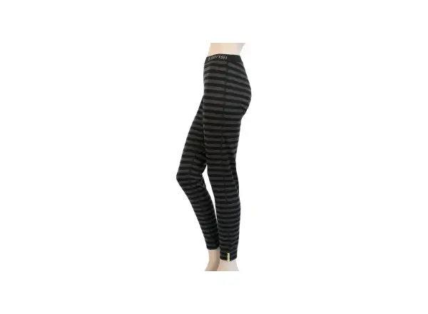 Sensor Merino Active dámské legíny černá/šedá