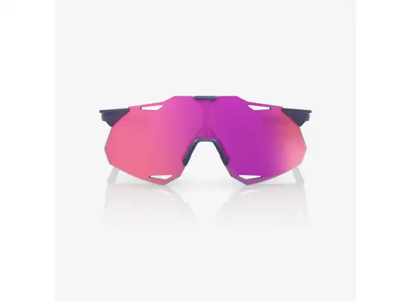 100% Hypercraft XS brýle Satin Storm Metallic/Purple Multilayer Mirror