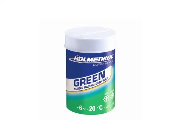Holmenkol Grip Green stoupací vosk 45 g