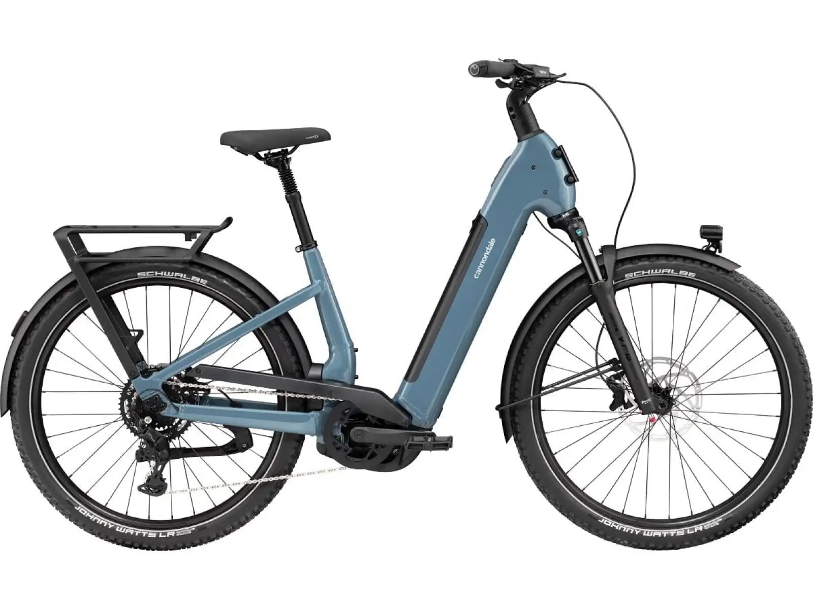 Cannondale Tesoro X 2 LSTH Storm Cloud nízkonástupové cestovní elektrokolo