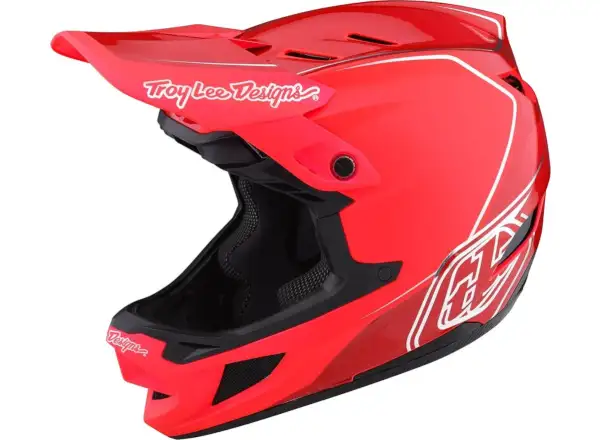 Troy Lee Designs D4 Composit MIPS přilba Shadow Gloss Red
