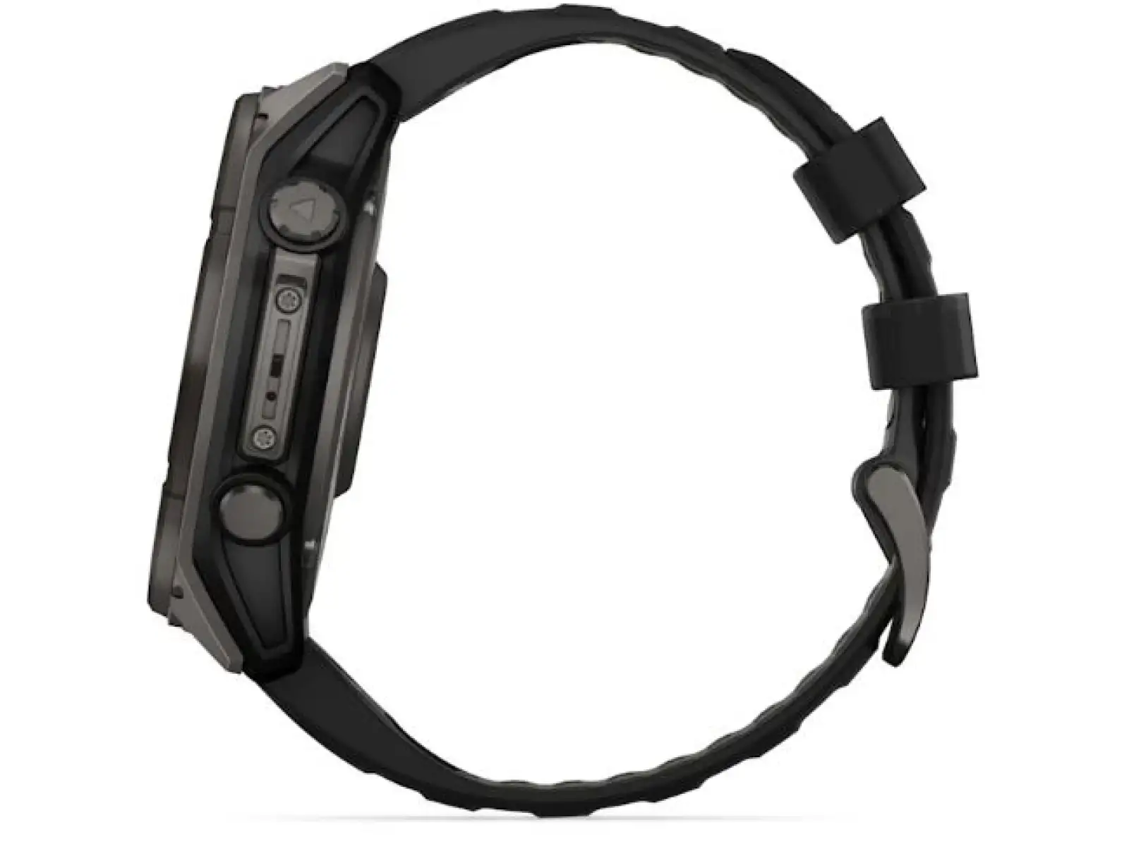 Garmin fenix 8 - 51 mm Solar Sapphire chytré hodinky Carbon DLC Titanium Black/Pebble Gray