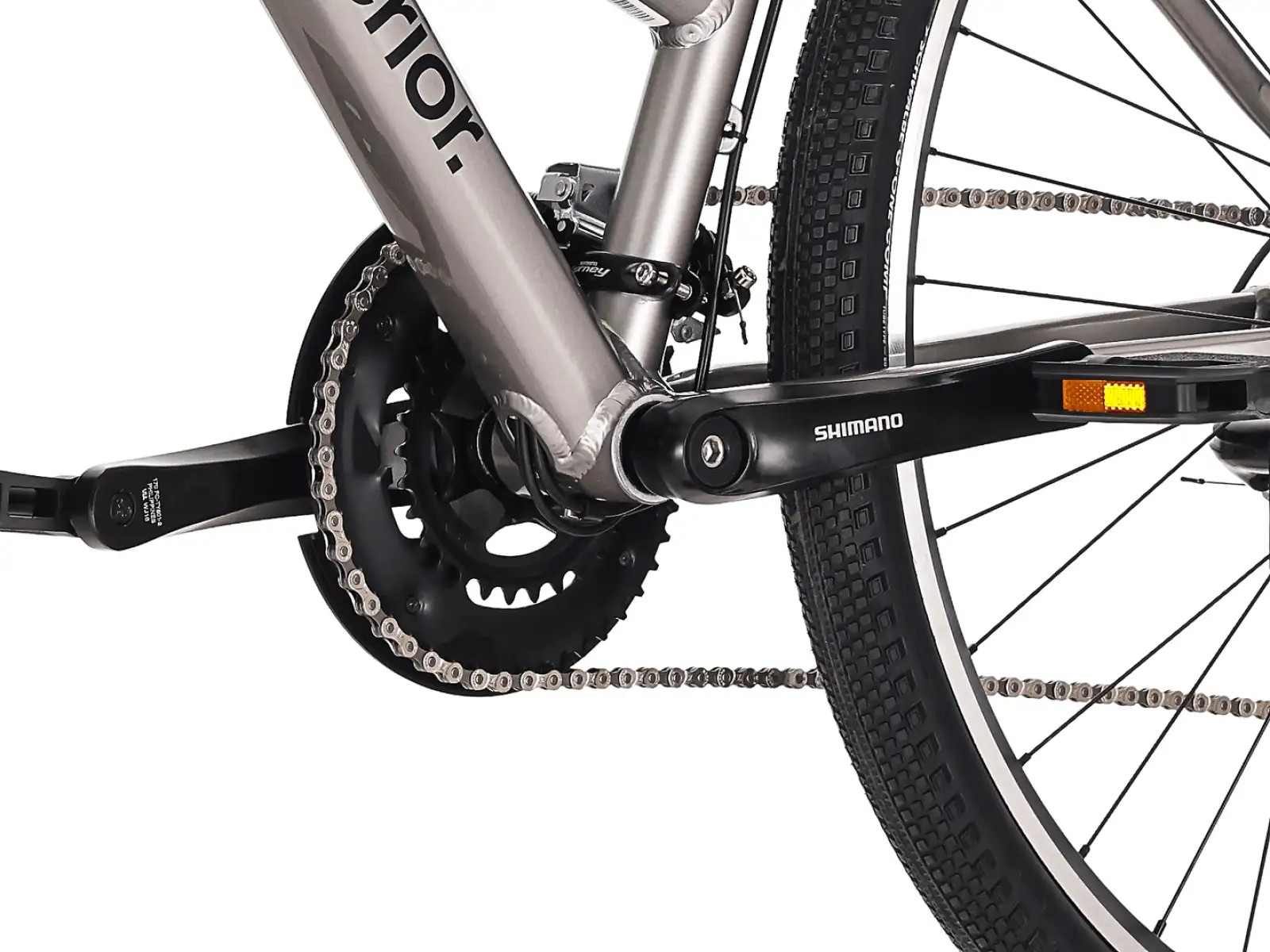 Superior Blox 6.0 MS trekingové kolo Gloss Dark Chrome